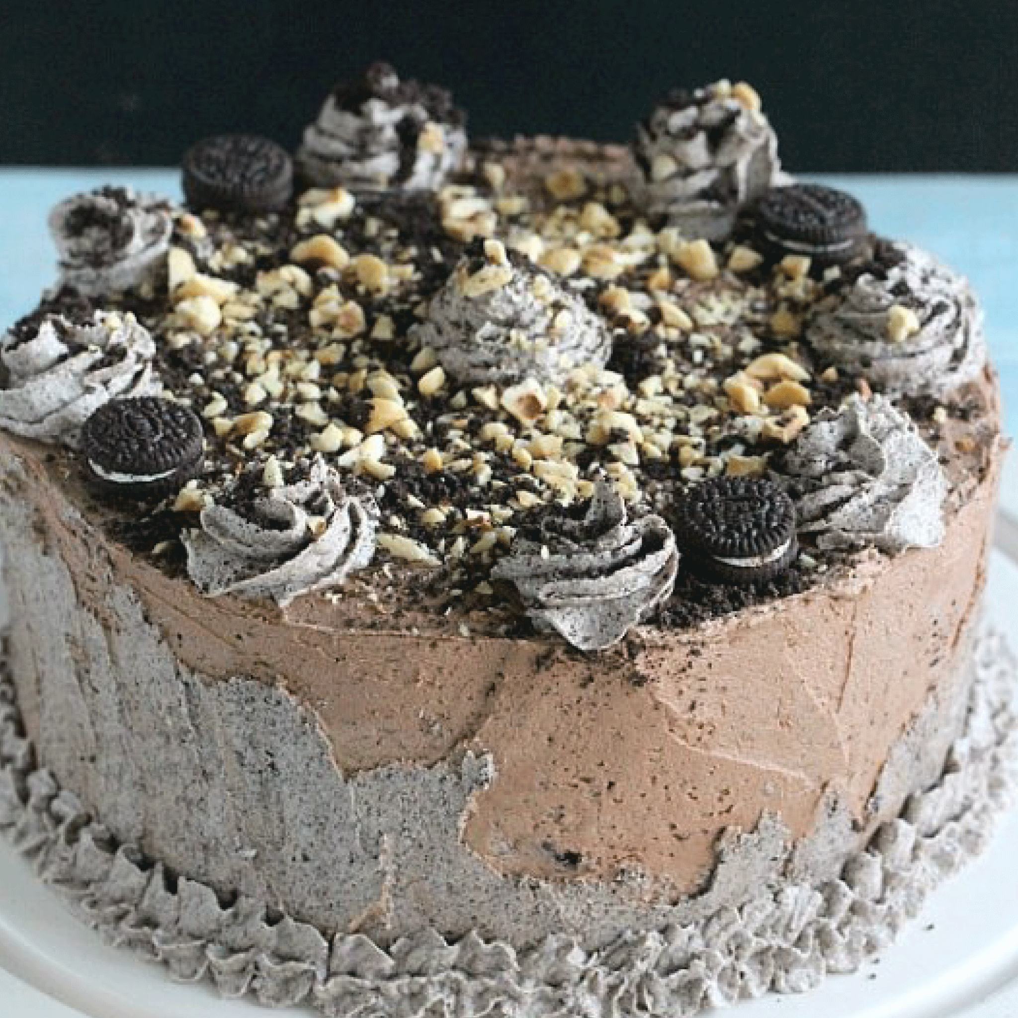 Oreo Hazelnut Cakes